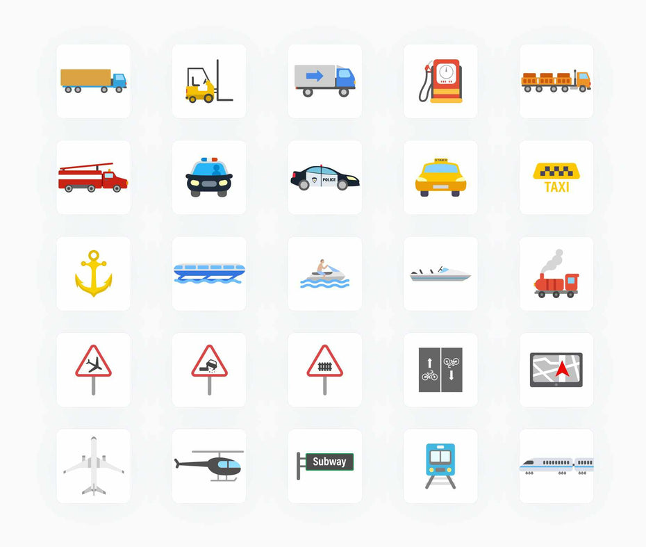 Transportation-Vector-Icons Icons Transportation Vector Icons S12092102 powerpoint-template keynote-template google-slides-template infographic-template