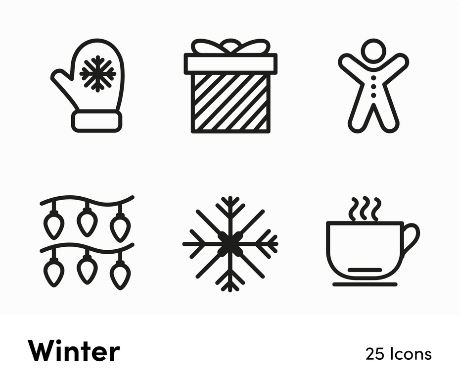 Winter-Outline-Vector-Icons Icons Winter Outline Vector Icons S12222101 powerpoint-template keynote-template google-slides-template infographic-template