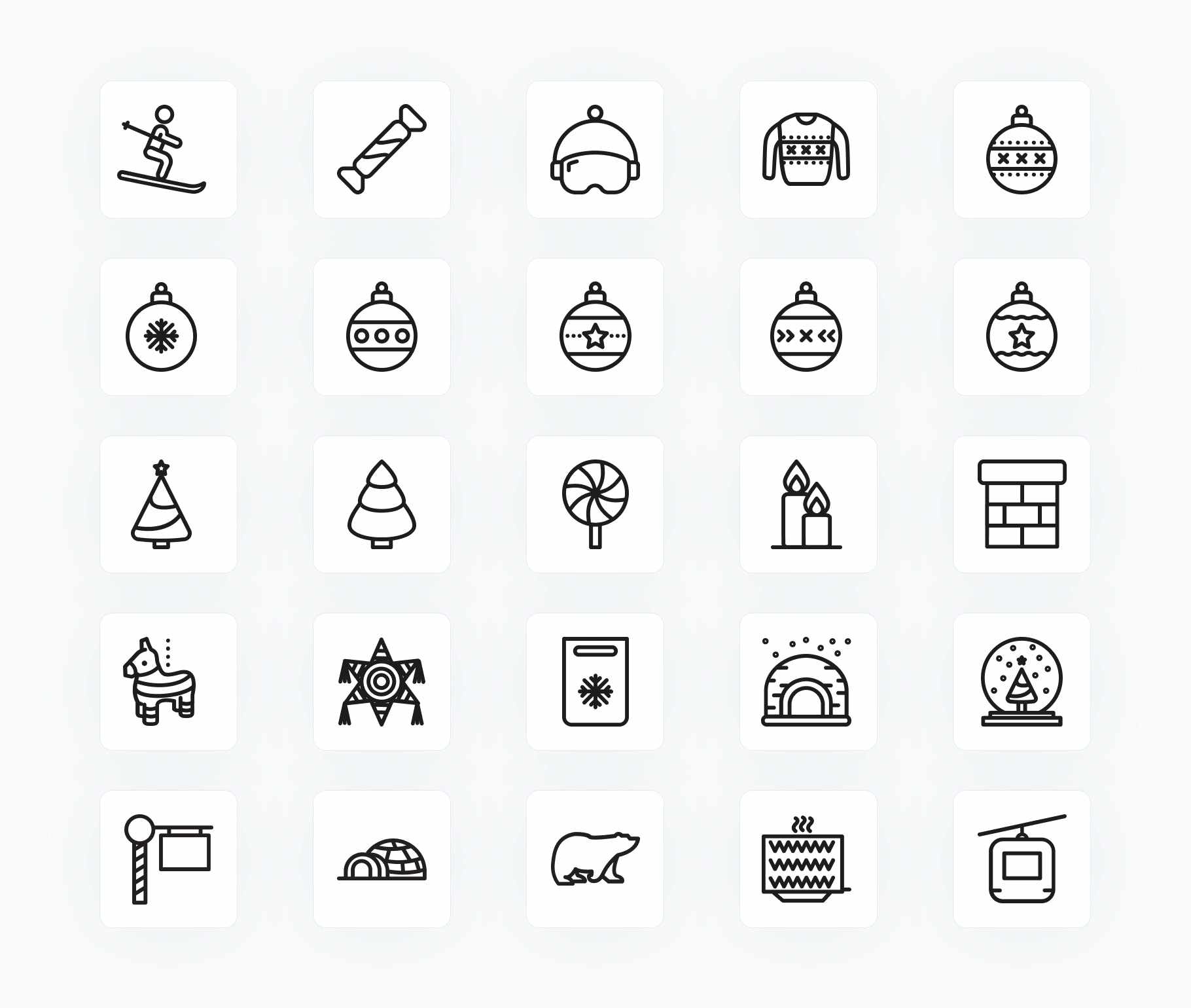 Winter-Outline-Vector-Icons Icons Winter Outline Vector Icons S12222103 powerpoint-template keynote-template google-slides-template infographic-template