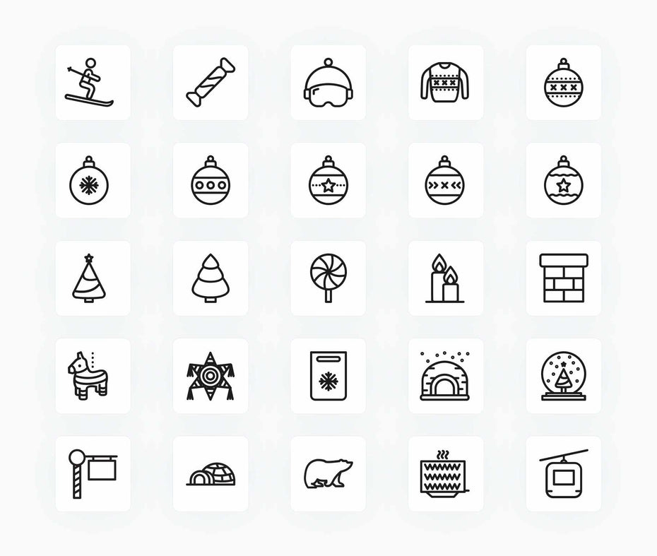 Winter-Outline-Vector-Icons Icons Winter Outline Vector Icons S12222103 powerpoint-template keynote-template google-slides-template infographic-template